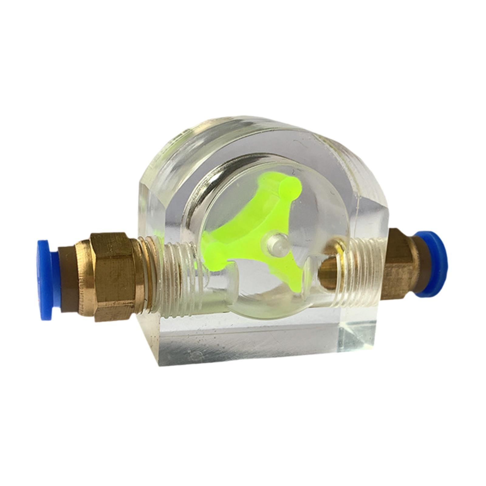 Bothyi - Indicador De Flujo De Agua De 8 Mm Sistema De Enfriamiento De Agua Acrílico Para La Computadora Portátil De Computadora Tipo A