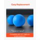thumbnail image 4 of Pelotas para Juegos de Arcade VEVOR Paquete de 4, PVC Duradero de 6.6 cm, 4 of 8