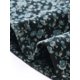 thumbnail image 5 of Agnes Orinda Blusa de Mujer Talla Grande Manga Larga con Pliegues Cuello en V con Muesca Túnica Floral Elegante Casual 3X Negro Azul, 5 of 6