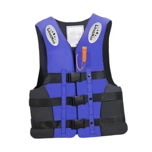 Ioensy - Chaleco Salvavidas Para Adultos, Resistente, Para Kayak, Rafting Y Otros Deportes Acuáticos Al Aire Libre. Talla M, Color Azul.