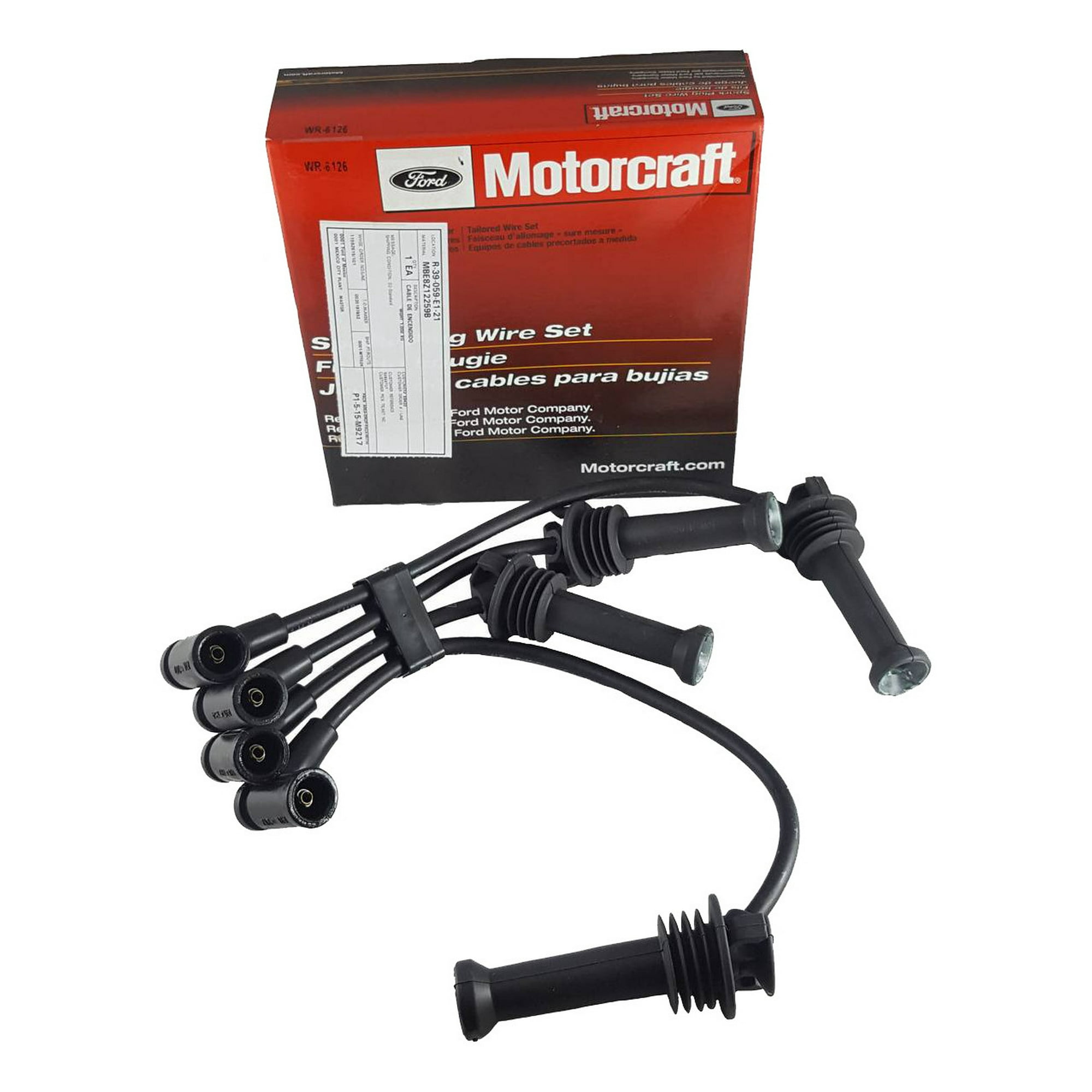 Motorcraft - Juego Cables Bujias Ford Fiesta 2011-2019 Original