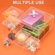 thumbnail image 5 of Caja de Acrílico Uxcell con Tapa, Cajas de Exhibición de Acrílico Transparente Contenedores de Cubo Cuadrado de Plástico Organizador de Almacenamiento 5.91"x2.76"x1.38", 5 of 7