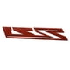 thumbnail image 5 of Emblema Vxntpart 30 cm negro/rojo 2 piezas Z71, 5 of 7