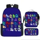 thumbnail image 1 of HOT Peripherals Alphabet Lore School Bag Alphabet Legend Backpack Pen Bag Schoolbag Boys Girls Anime Cartoon School Bag Mochila, 1 of 3