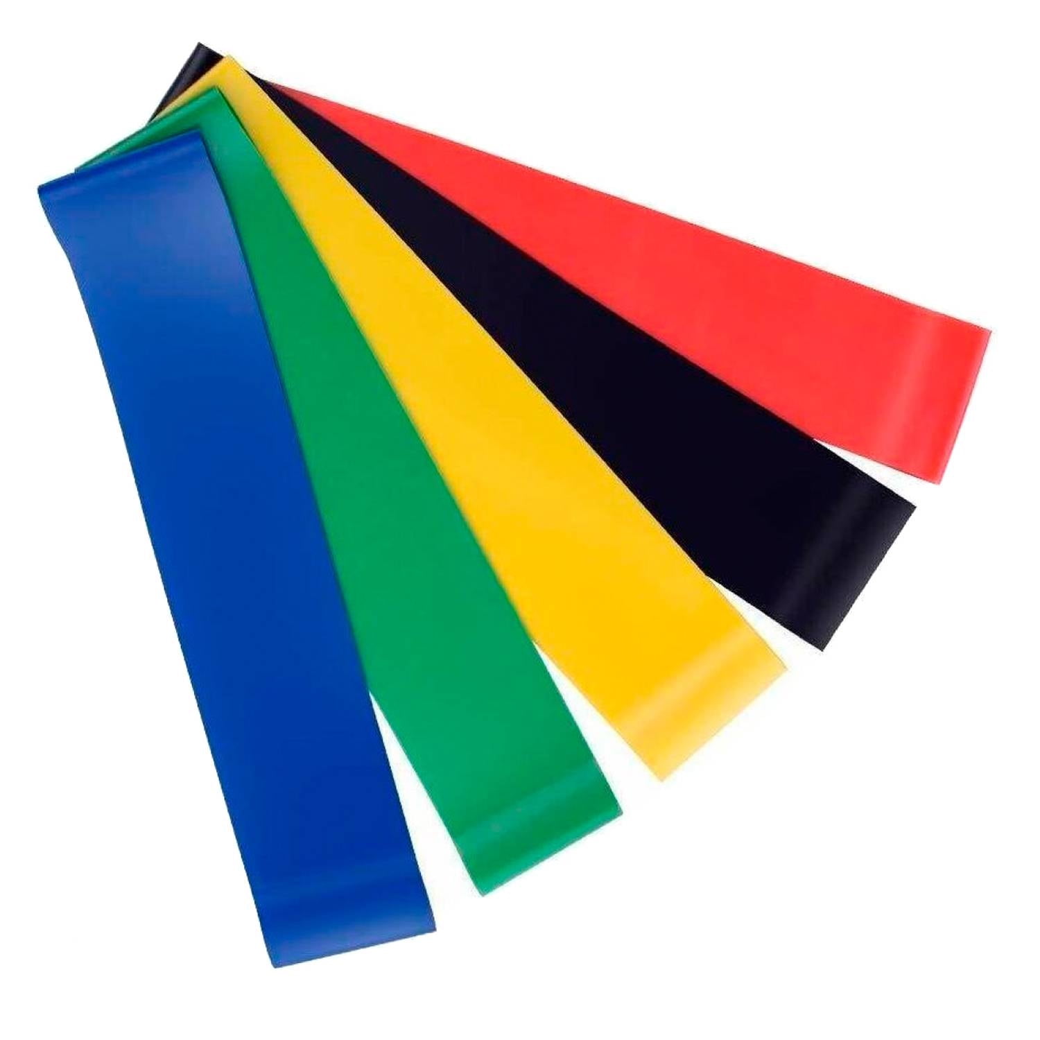 Genérico - Set De 5 Bandas Elásticas Cintas De Resistencia