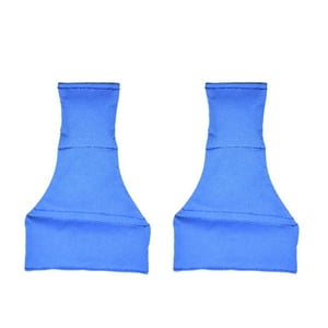 Genérico - Bolsa De Cuello Largo Para Tiro De Fútbol, Bolsa De Lanzamiento Para Árbitro De Rugby Azul De Nailon, 2 Uds.