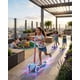 thumbnail image 3 of Scooter Monopatín Infantil 3 Ruedas Con Luces LED Celeste Rosado, 3 of 6