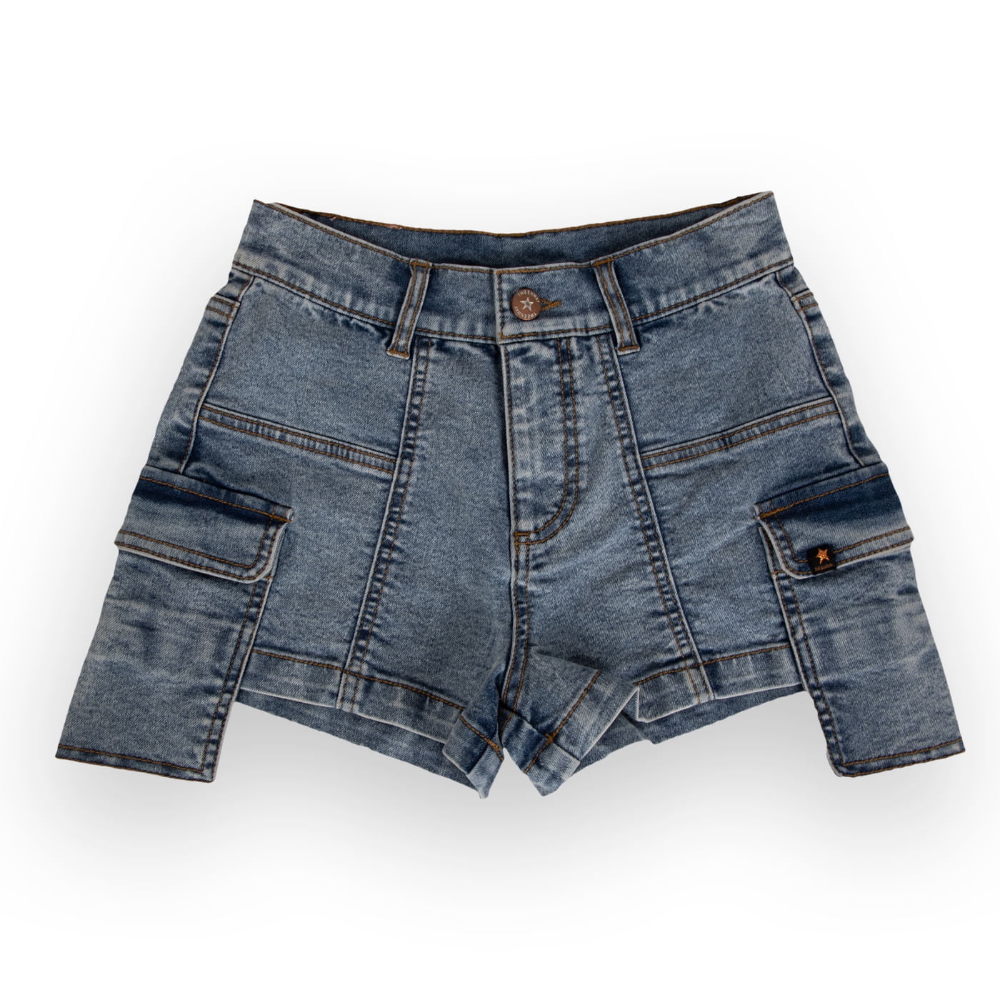 Short Niña Denim Pillin