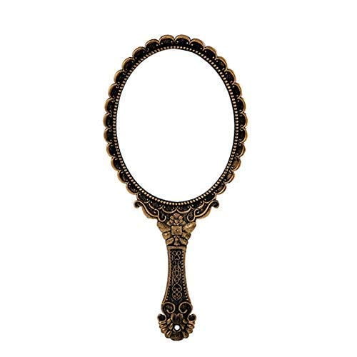 Espejo de mano compacto vintage para maquillaje Yangshine