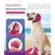 thumbnail image 3 of Muffs de oído de perro y sin sacudir oreja envoltura para hematoma, baño, secado, natación y alivio de la ansiedad de ruido - protector de oído resistente al agua elástico con diseño de capu, 3 of 3