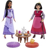 Set De Juego Para La Hora Del Té Mattel Disney Wish Best Friends Con Asha Y Dahlia