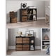 thumbnail image 4 of Mueble Organizador Negro con 4 Canastos de Tela Harslov, 4 of 8