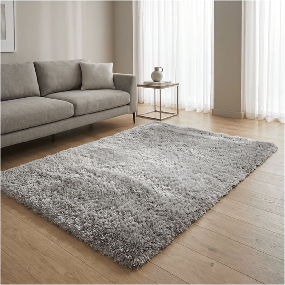 Alfombra 120x160cm Peluda Super Suave para living homer design