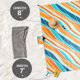 thumbnail image 3 of Manta de playa Everlasting Comfort, impermeable y resistente a la arena, 3 of 9