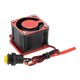 thumbnail image 5 of Ventilador De Refrigeración De Coche RC A Escala 1:8 Para Coche RC Crawler Buggy Truck Red, 5 of 5