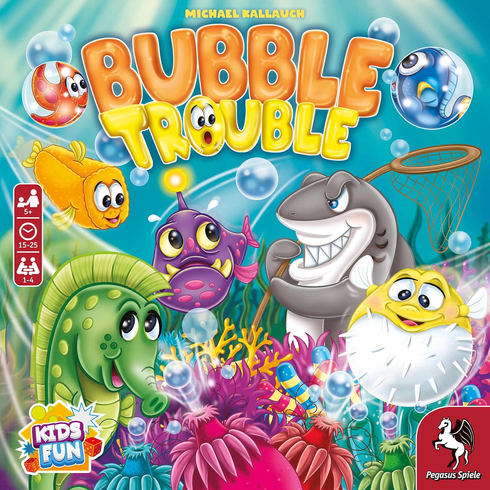 Juego De Mesa Pegasus Spiele Bubble Trouble 1-4 Jugadores De Más De 5 Años