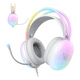 thumbnail image 5 of Audífonos De Cable Con Microfono Gamer Luz Rgb Blanco, 5 of 6