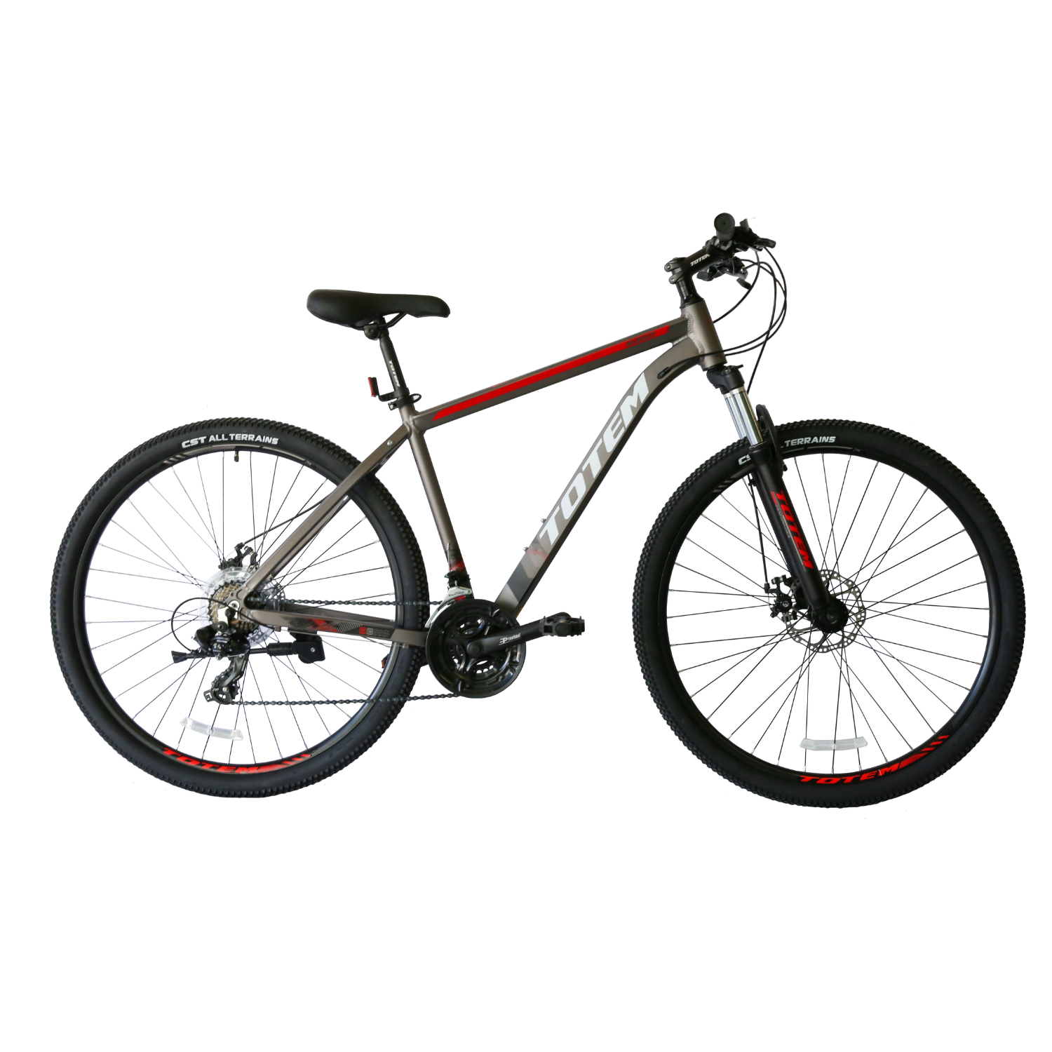 Totem - Bicicleta Mtb Aro 27 5X19 Mod W860 Gris