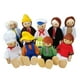 thumbnail image 4 of Mini Figura De Personas, Figura De Juego Portátil, Muñecas En Miniatura, Juego De Casa De Muñecas De Madera, 4 of 5