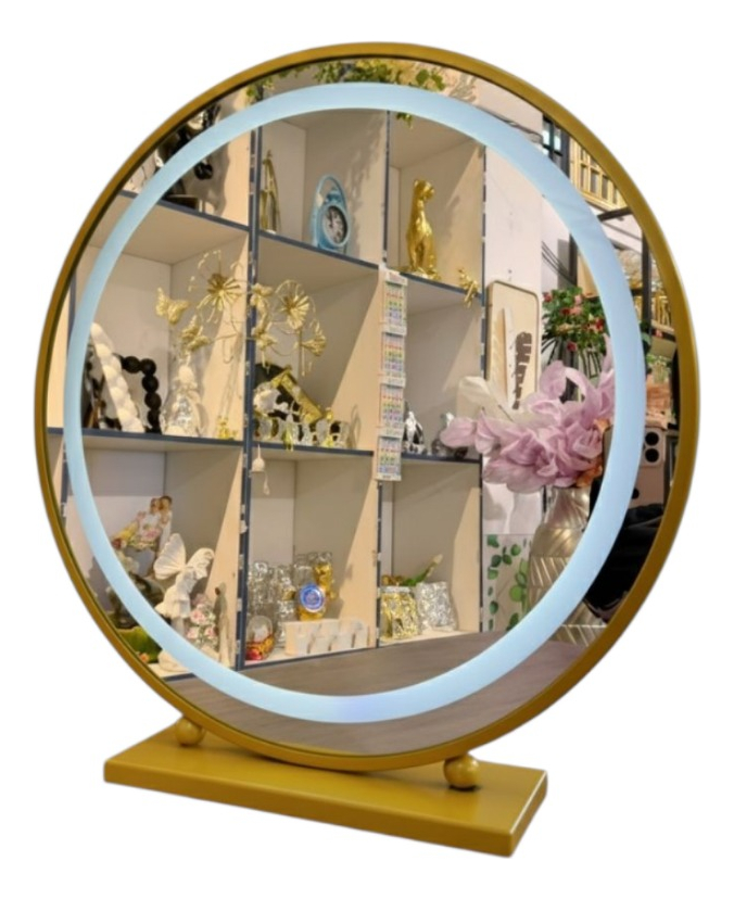 Genérico - Espejo Decorativo Mesa Panel Táctil Luz Led Hogar Jhn