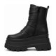 thumbnail image 2 of Bota Negro Mujer Gótica Punk Rock PU 2621 negro 35, 2 of 7