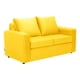 thumbnail image 2 of Sofa Kendy 2c Felpa 30 Amarillo, 2 of 5