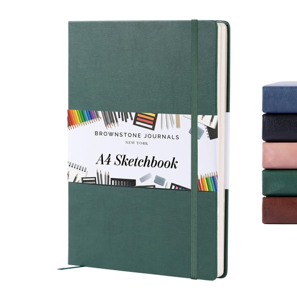 Cuaderno de Bocetos BROWNSTONE JOURNALS A4 80 Hojas 100 gsm