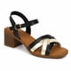 thumbnail image 4 of Sandalia Mujer Taco Bajo Cuadrado Ecocuero 021, 4 of 8