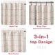 thumbnail image 5 of Cortinas opacas de lino DriftAway para ventanas, 213 x 132 cm, 5 of 9