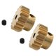 thumbnail image 2 of 2 Uds Engranajes De Motor De Latón 17T Pi?ón Dorado Para WLtoys 12428 12423 12628, 2 of 5