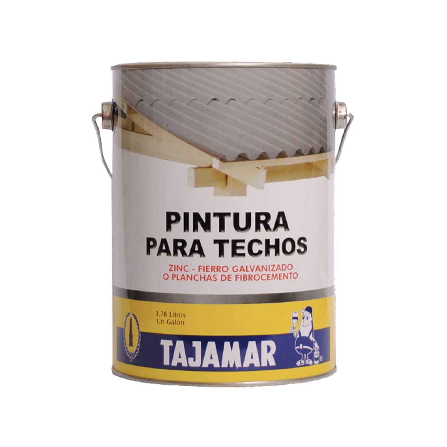 Pintura Para Techo Rojo Colonial Pinturas Tajamar Galón