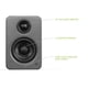 thumbnail image 2 of Altavoces de sobremesa para juegos de PC Kanto YU2MG 100W USB DAC gris, 2 of 8