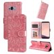 thumbnail image 1 of Funda tipo cartera FOXDOCK para Samsung Galaxy S8 Plus , diseño girasol en relieve, cuero PU, cierre magnético, soporte y tarjetero, 1 of 5
