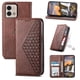 thumbnail image 4 of Funda Flip FOXDOCK para Motorola Moto G Stylus 5G 2023 , Estilo Billetera con Diseño Rombo, Correa de Mano y Soporte, Uso Diario, 4 of 6