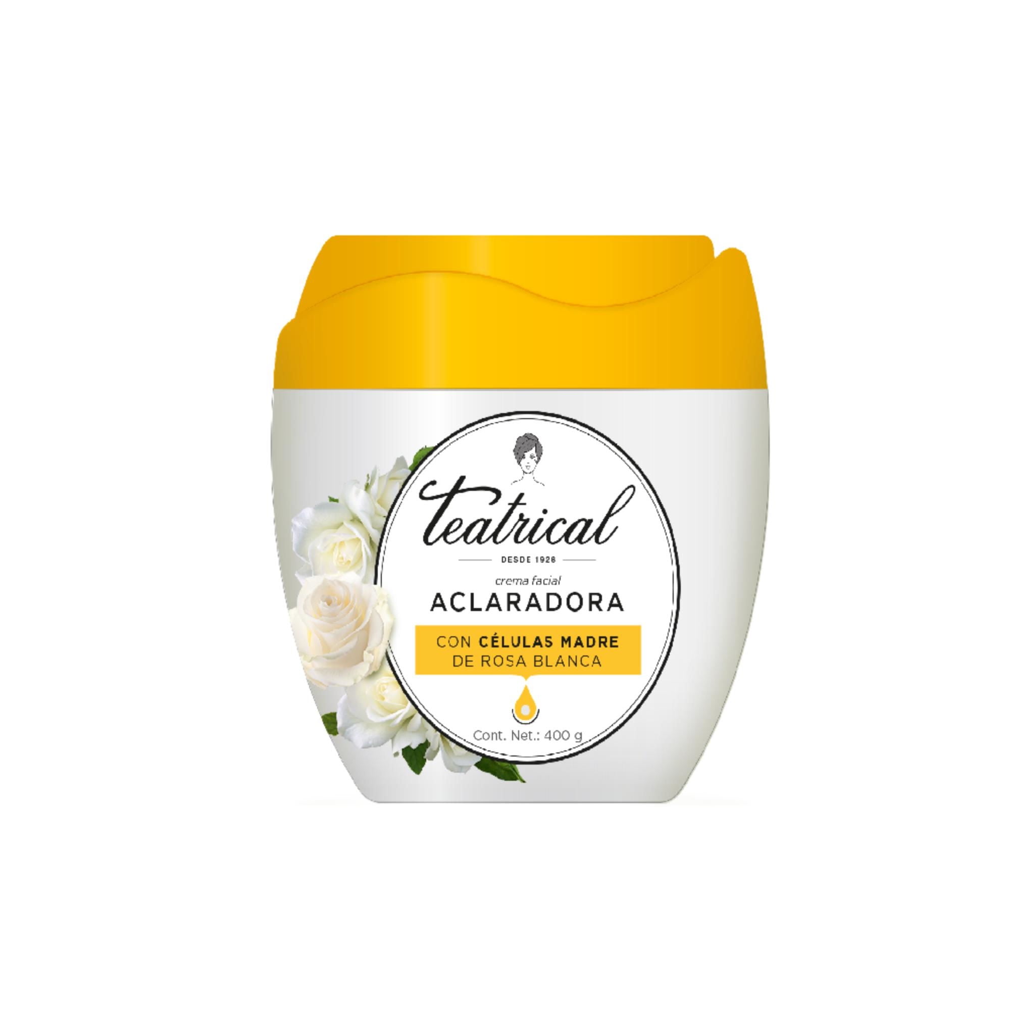 Crema Facial Aclaradora 400 g Teatrical
