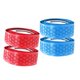 thumbnail image 3 of 2 Pares De Cintas Para Envolver Palos De Golf De Cuero PU Rojo Y Azul, 3 of 5