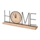 thumbnail image 2 of Reloj De Metal Con Estatuilla De Letras, Reloj De Mesa Para Sala De Estar, Hogar, Dormitorio, Cocina, Hogar, 2 of 5