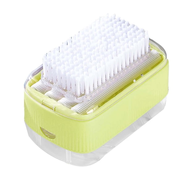 Caja de espuma de almacenamiento de limpieza de jabón, caja de lavandería de espuma de jabón, caja de almacenamiento de burbujas de lavado a mano con Amarillo