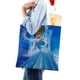 thumbnail image 4 of Cinderella, la Princesa Bolso de tela con estampado de lienzo para mujer, bolsa de compras reutilizable y estética, con cremallera interior, regalo para mujer,40*40cm., 4 of 6