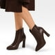 thumbnail image 2 of Botin Mujer Casual Taco Grueso Clasico Vintage Weide CZY610, 2 of 9