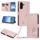 thumbnail image 1 of Funda Cartera Trébol para Samsung Galaxy A36 5G con Ranuras Tarjetas y Carga Inalámbrica Rosa, 1 of 6