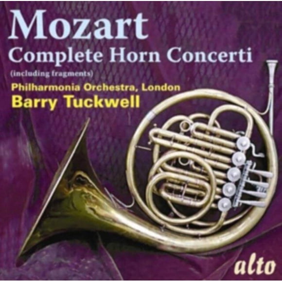 Álbum musical Alto: Conciertos completos para trompa y fragmentos