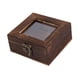 thumbnail image 3 of Vitrina De Exhibición De Muestras, Diseño Retro, Caja De Almacenamiento De Joyas De Madera Multifuncional, 10 Cm X 10 Cm X 4,5 Cm, 3 of 3