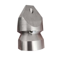 Magideal - Boquilla De Lavado Limpiador Limpieza De Alta Presión Lavadora De Alta Presión Boquilla De Ratón Boquilla De Limpieza De Drenaje Para Ventana Patio Al Rosca Hembra De 1 Pulg.