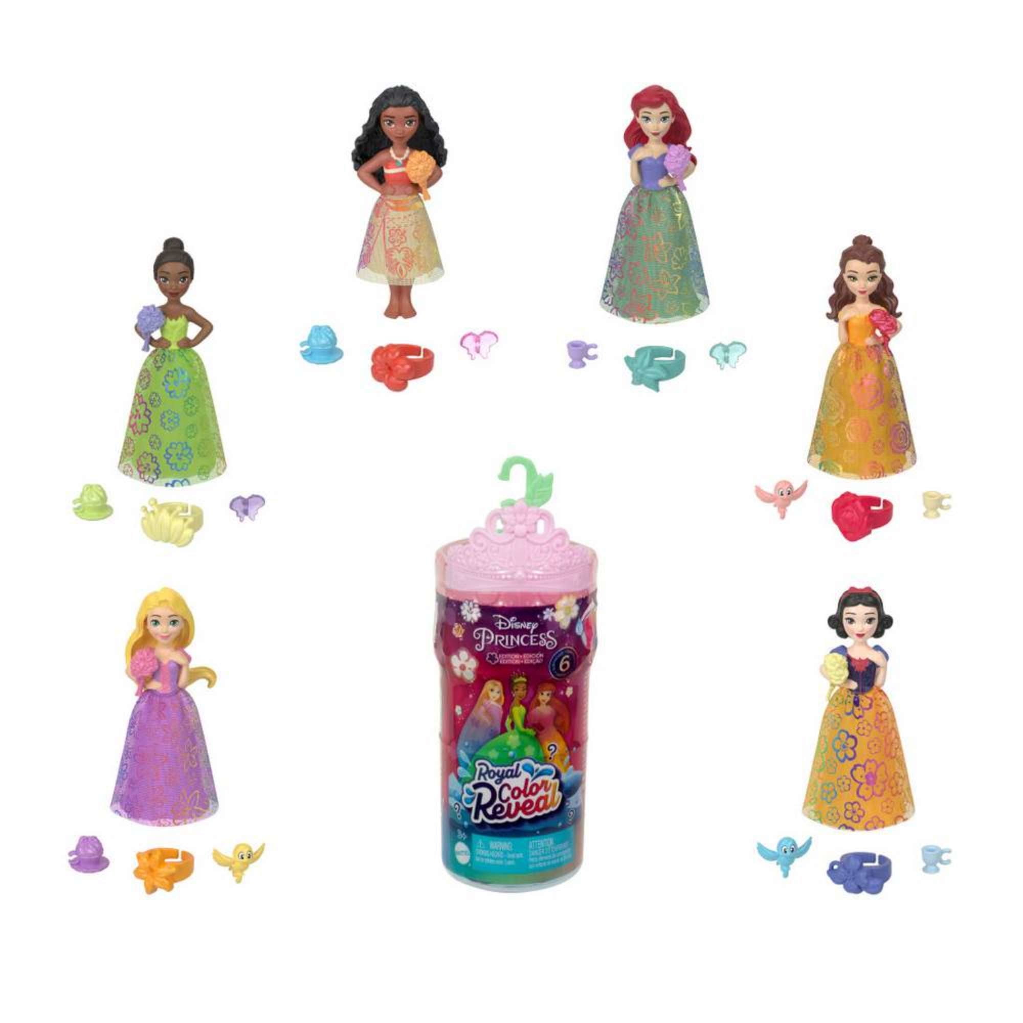 Disney Princesa - Muñeca Color Reveal Fiesta Floral
