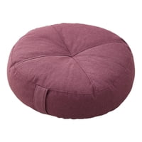 Bothyi - Almohada De Suelo Redonda Premium Pequeña Para Yoga, Sofá Cama, Adultos Y Niños, Color Violeta
