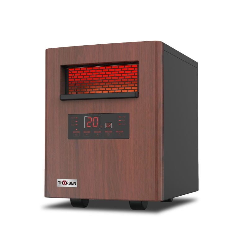 Thorben - Estufa Eléctrica Green 1500 1500W Café