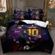 thumbnail image 1 of Football Star C- L-u-o M-a-s-s-e-y Printed Quilt Cover Pillowcase Three-Piece Set, 1 of 5
