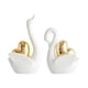thumbnail image 4 of 2 Figuras De Cisne Para Decorar La Mesa De La Sala De Estar, Estantería Y Entrada, Color Blanco., 4 of 5