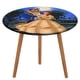 thumbnail image 1 of Bella De La Bella Y La Bestia theme Fitted Round Tablecloths Elastic Edged Table Covers Waterproof Table Cloth For Kitchen Holiday Party Tables Decor 120cm, 1 of 6